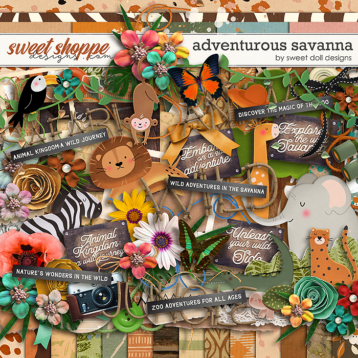 Adventurous Savanna kit by Sweet Doll designs