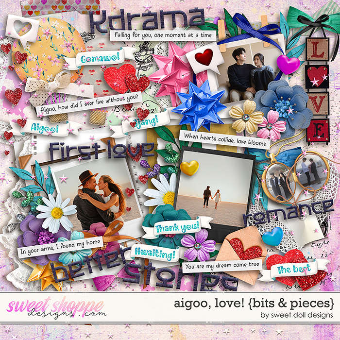 Aigoo, Love! {bits & pieces} by Sweet Doll designs