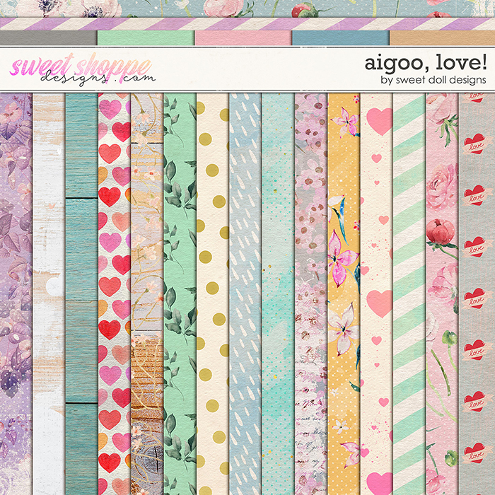 Aigoo, Love! Papers by Sweet Doll designs