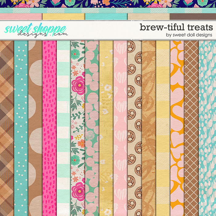 Brew-tiful Treats Papers by Sweet Doll designs