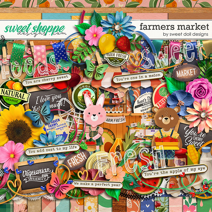 Farmers Market kit by Sweet Doll designs