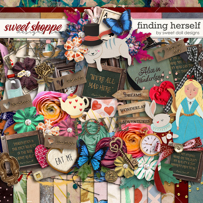Finding Herself kit by Sweet Doll designs         