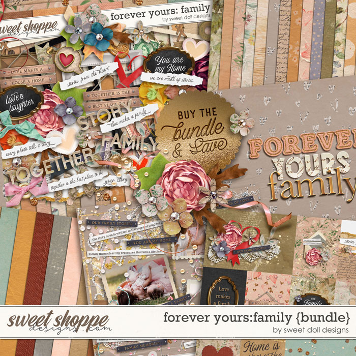 Forever Yours: Family {bundle} by Sweet Doll designs