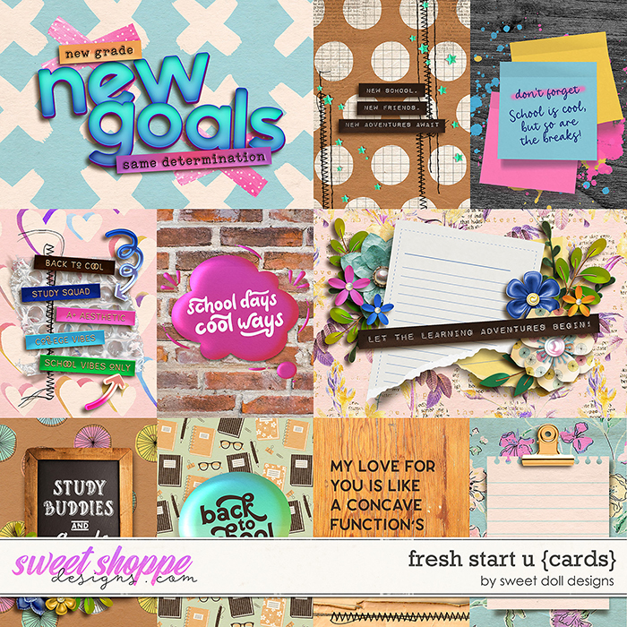 Fresh Start U {+cards} by Sweet Doll designs