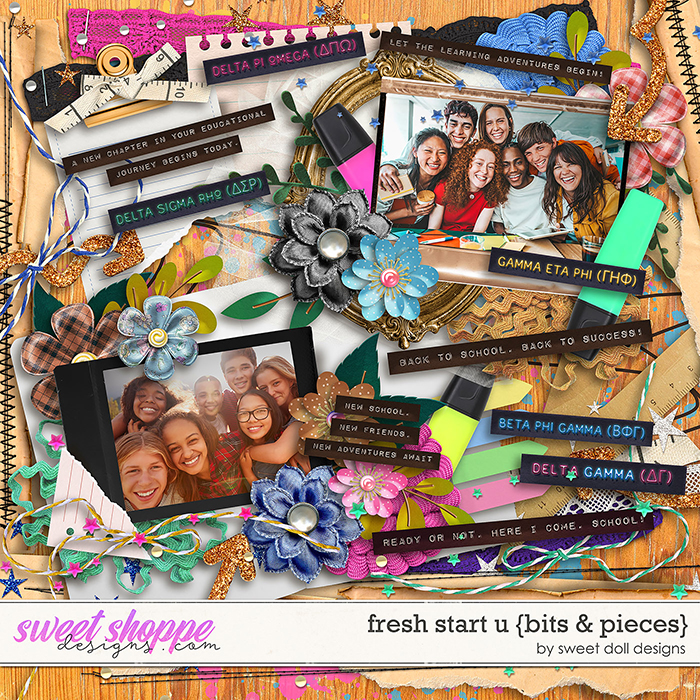 Fresh Start U {bits & pieces} by Sweet Doll designs