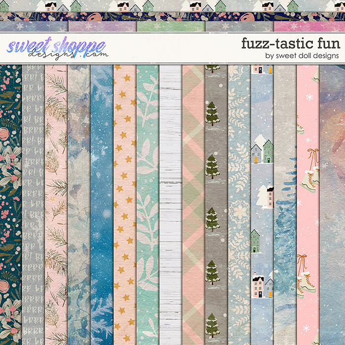 Fuzz-tastic Fun papers by Sweet Doll designs