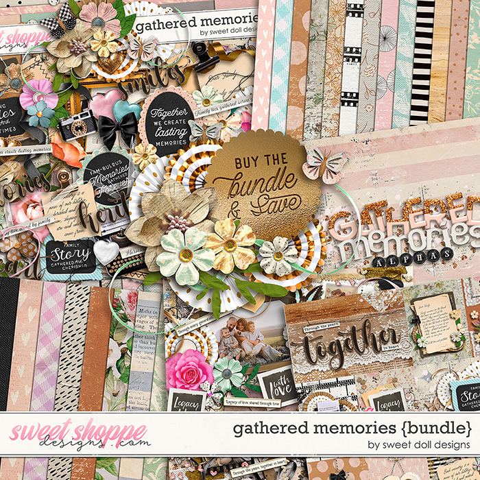 Gathered Memories {bundle} by Sweet Doll designs
