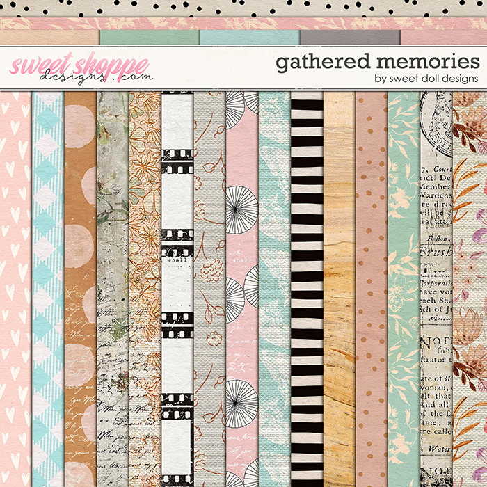 Gathered Memories Papers by Sweet Doll designs