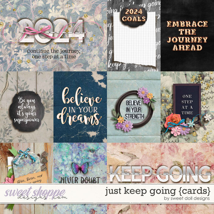 Just Keep Going {+cards} by Sweet Doll designs   