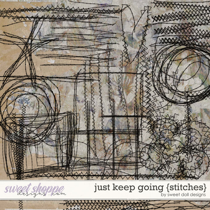 Just Keep Going {+stitches} by Sweet Doll designs  