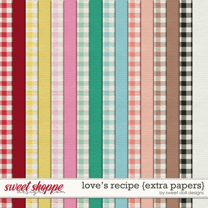 Love's Recipe {+papers} by Sweet Doll designs  