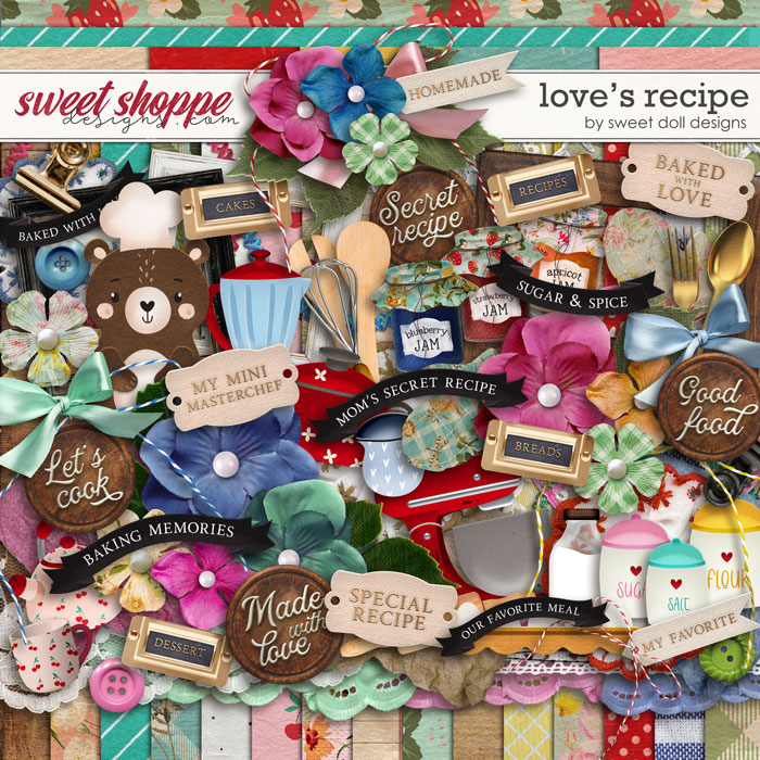 Love's Recipe kit by Sweet Doll designs