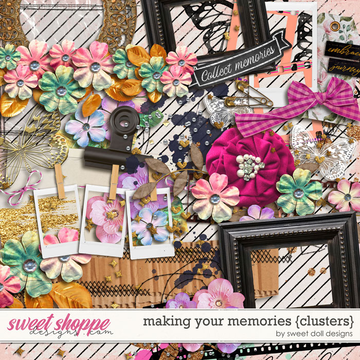 Making your memories {+clusters} by Sweet Doll designs 