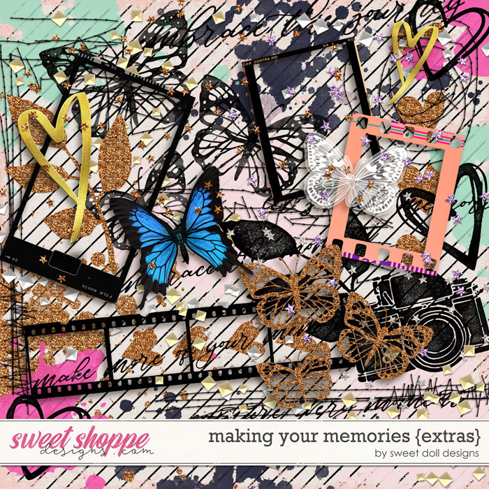 Making your memories {+extras} by Sweet Doll designs  