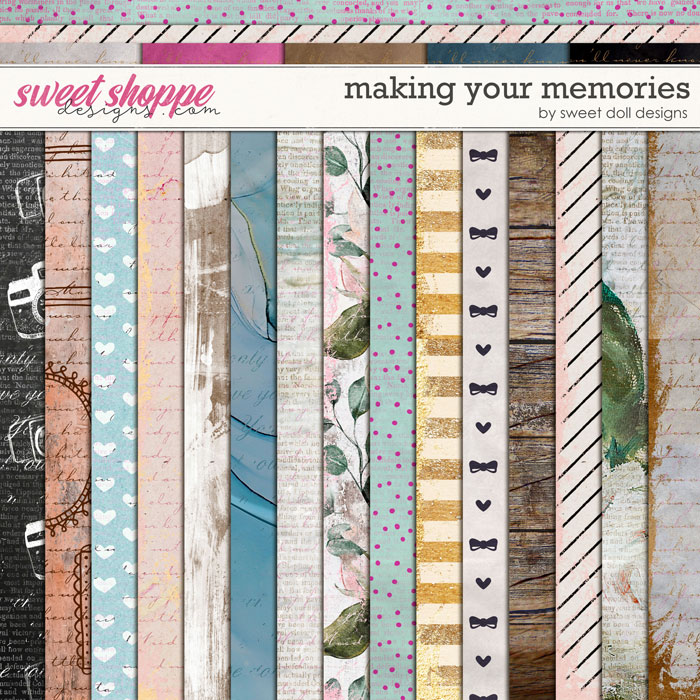 Making your memories Papers by Sweet Doll designs 
