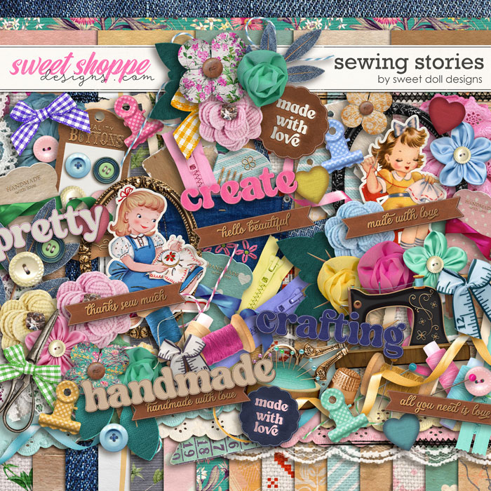 Sewing Stories kit by Sweet Doll designs       