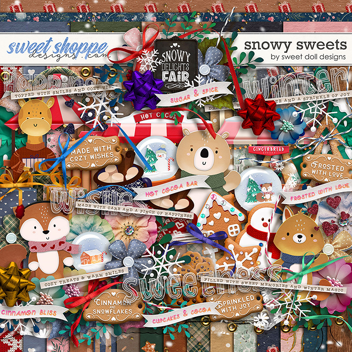 Snowy Sweets kit by Sweet Doll designs