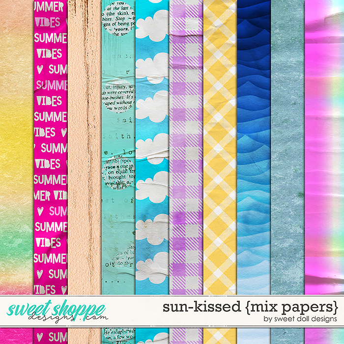 Sun-kissed {Mix Papers} by Sweet Doll designs  