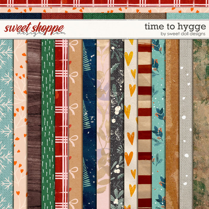 Time to Hygge Papers by Sweet Doll designs     