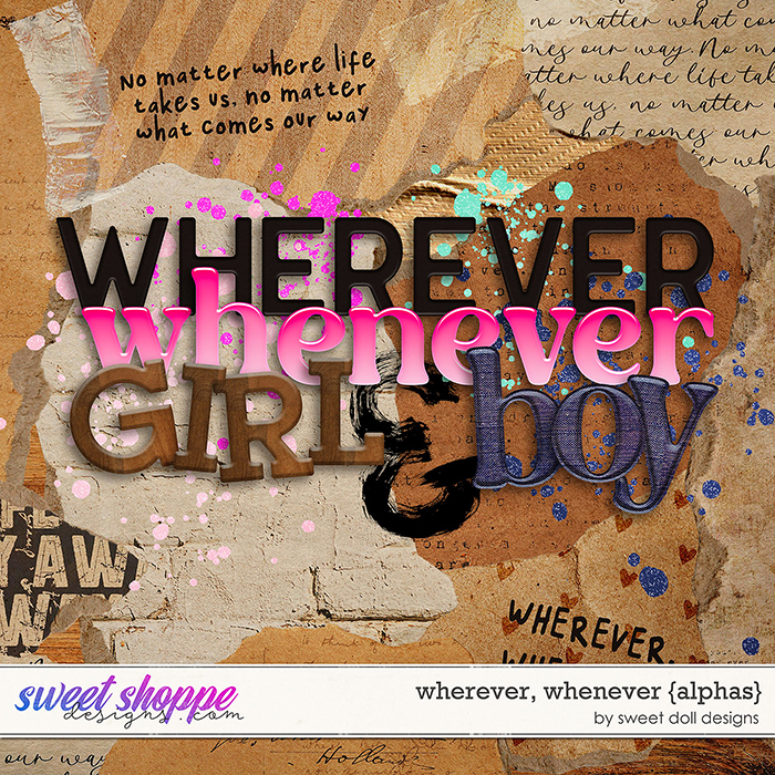 Wherever, Whenever {alphas} by Sweet Doll designs
