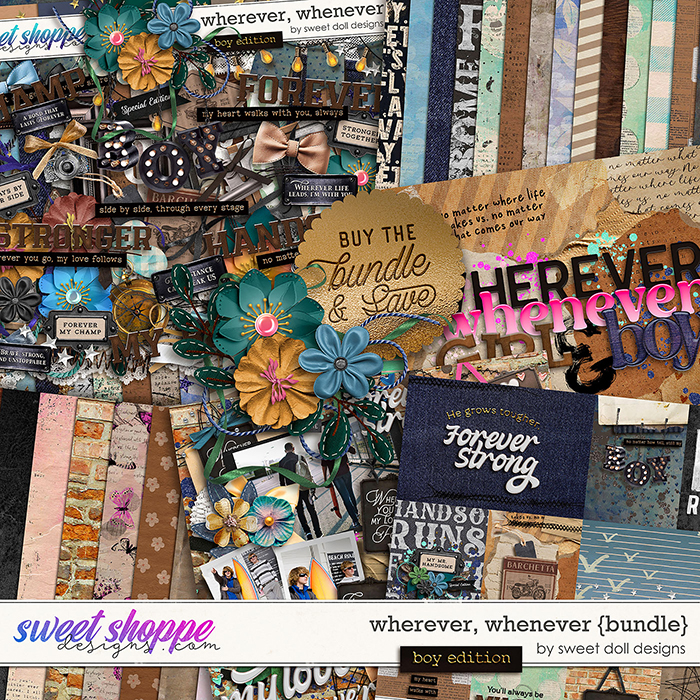 Wherever, Whenever {bundle} Boy Edition by Sweet Doll designs