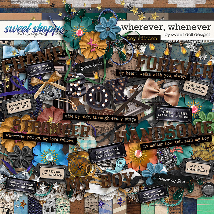 Wherever, Whenever kit {Boy Edition} by Sweet Doll designs