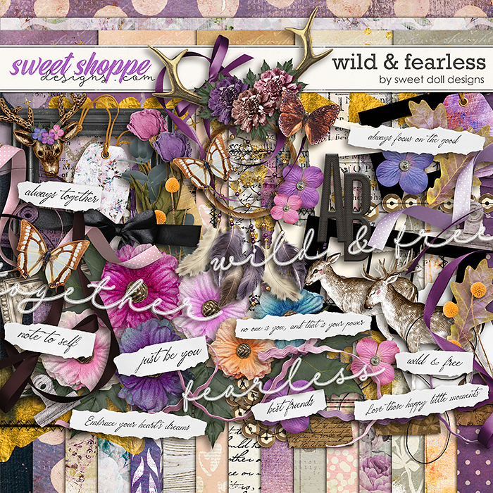 Wild & Fearless kit by Sweet Doll designs   