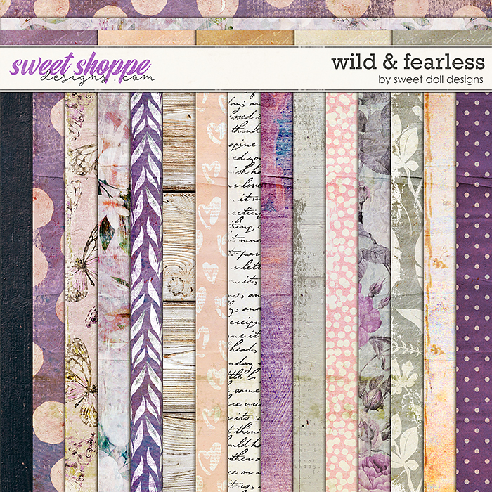 Wild & Fearless Papers by Sweet Doll designs  