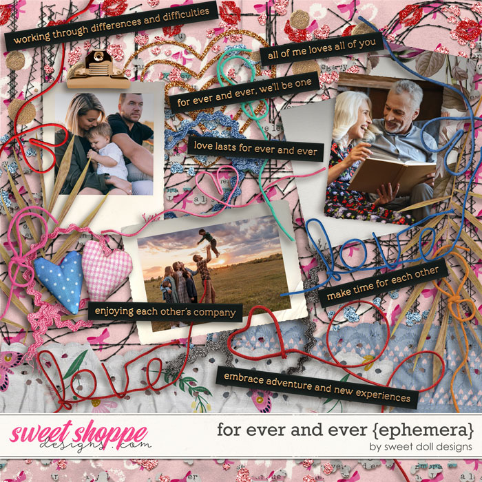 For Ever and Ever {+ephemera} by Sweet Doll designs    