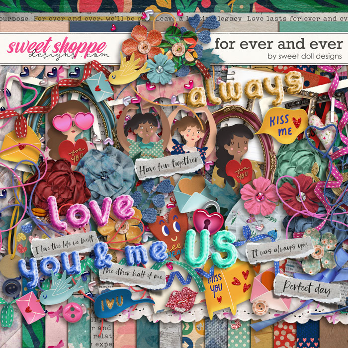For Ever and Ever kit by Sweet Doll designs       