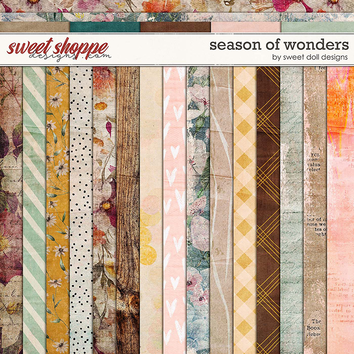 Season of Wonders Papers by Sweet Doll designs   