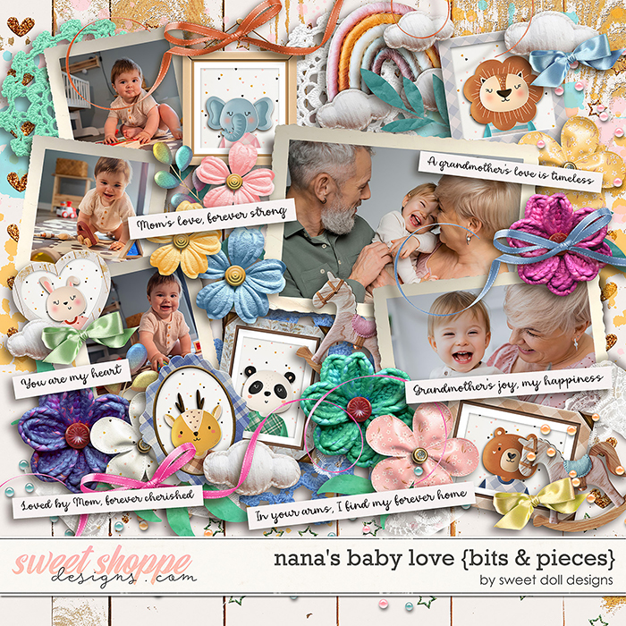 Nana's Baby Love {bits & pieces} by Sweet Doll designs