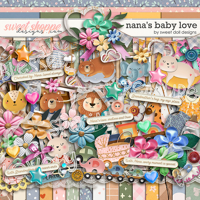 Nana's Baby Love kit by Sweet Doll designs