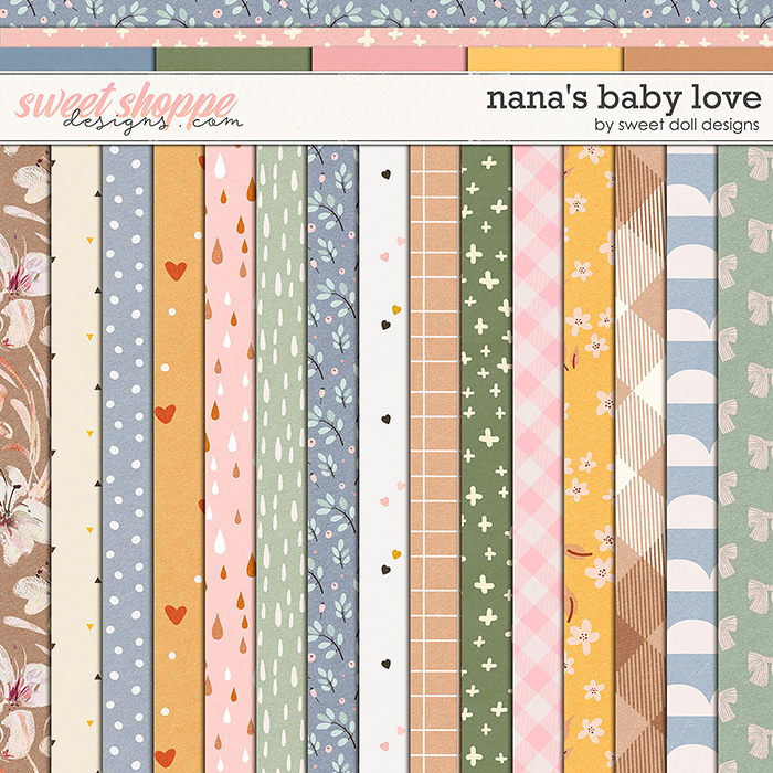 Nana's Baby Love Papers by Sweet Doll designs