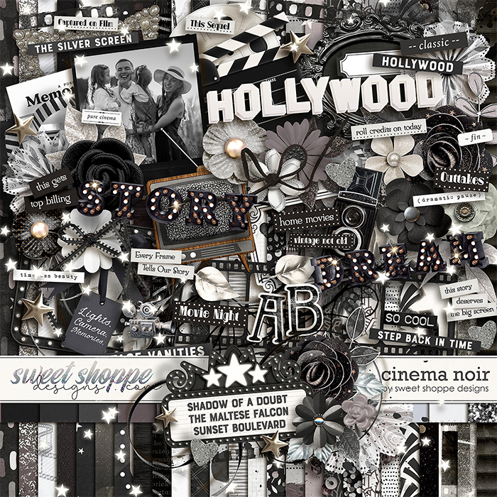 *FREE with your $20 Purchase* Cinema Noir by Sweet Shoppe Designs *FREE with your $20 Purchase* Cinema Noir by Sweet Shoppe Designs