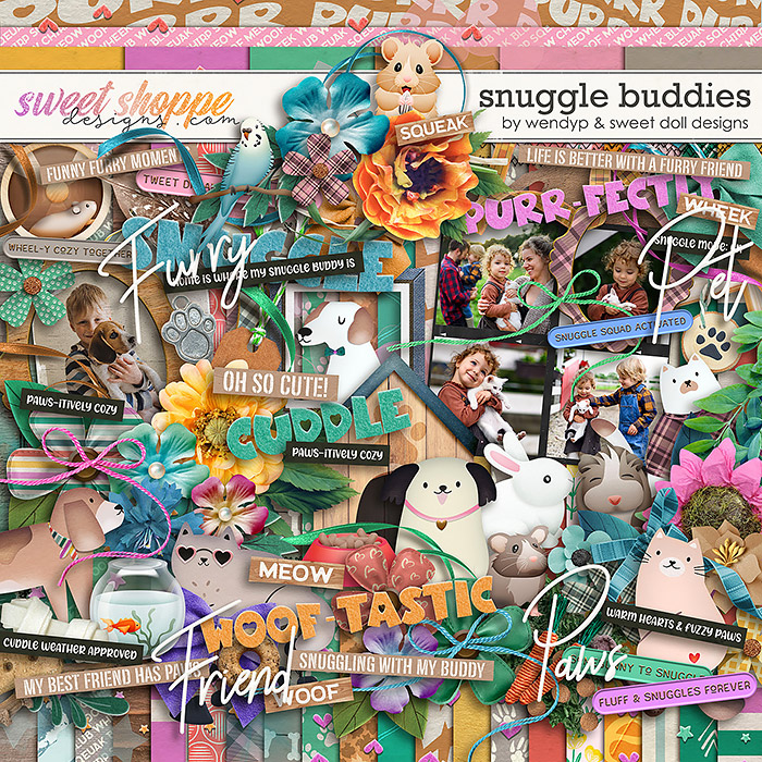 Snuggle Buddies by Sweet Doll Designs & WendyP Designs