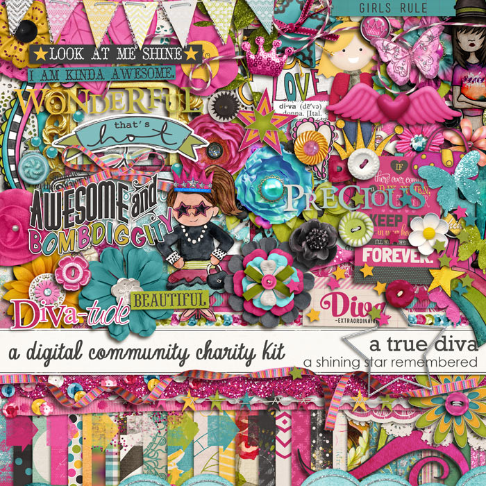 *Limited Edition* A True Diva: a shining star remembered by Sweet Shoppe Designs & Friends