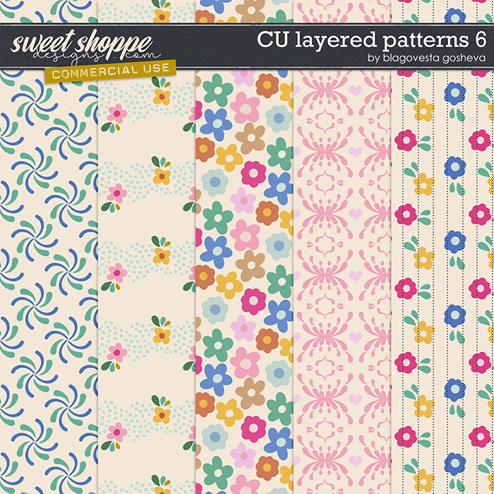 CU Layered Patterns 6 by Blagovesta Gosheva