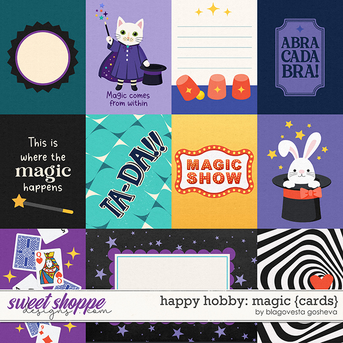 Happy Hobby: Magic {cards} by Blagovesta Gosheva
