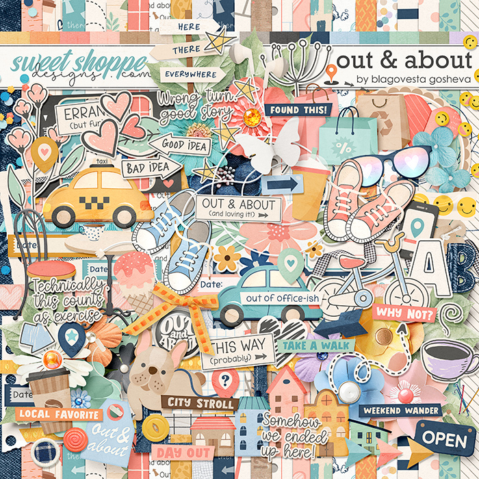 *FREE with your $10 Purchase* Out & About By Blagovesta Gosheva