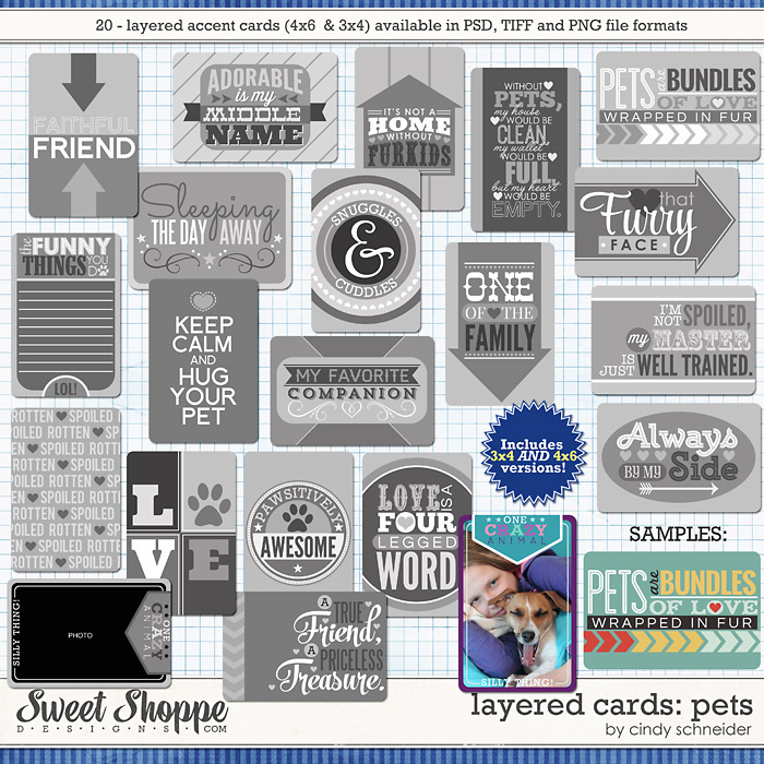 Cindy's Layered Cards: Pets by Cindy Schneider Cindy's Layered Cards: Pets by Cindy Schneider