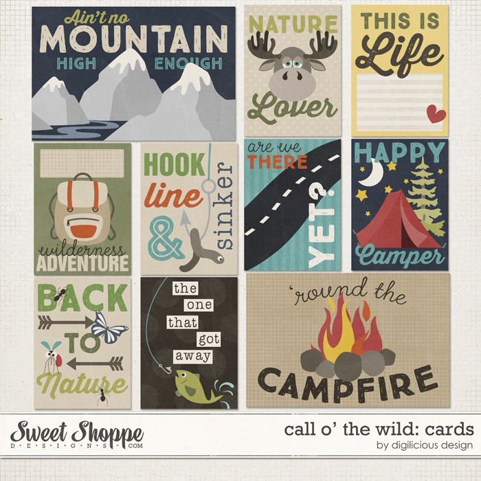 Call O' The Wild Cards by Digilicious Design