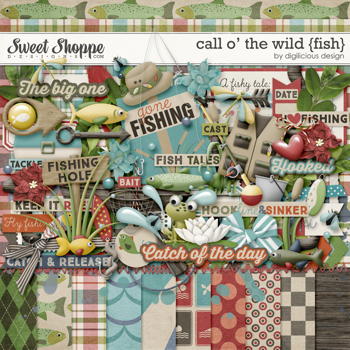 Call O' The Wild {Fish} by Digilicious Design