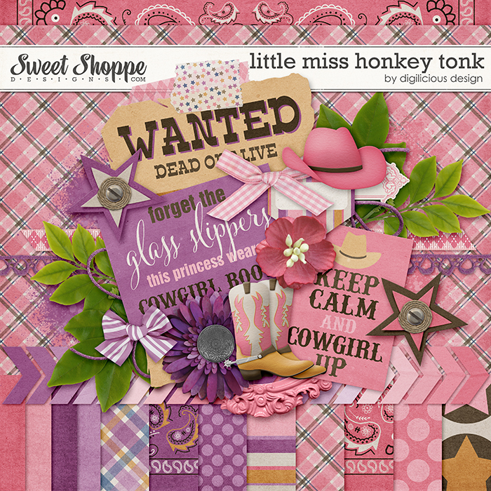 Little Miss Honky Tonk by Digilicious Design