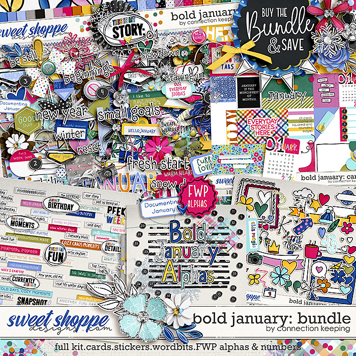 Bold January Bundle by Connection Keeping