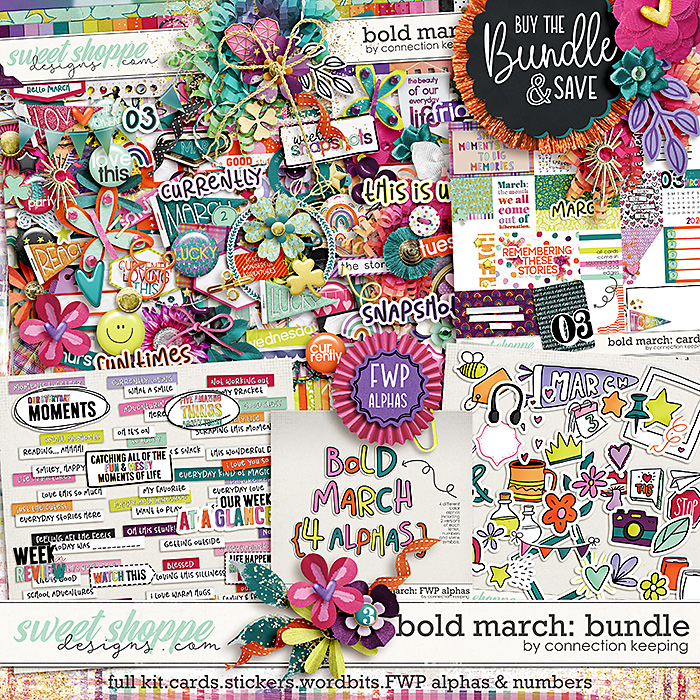 Bold March Bundle by Connection Keeping
