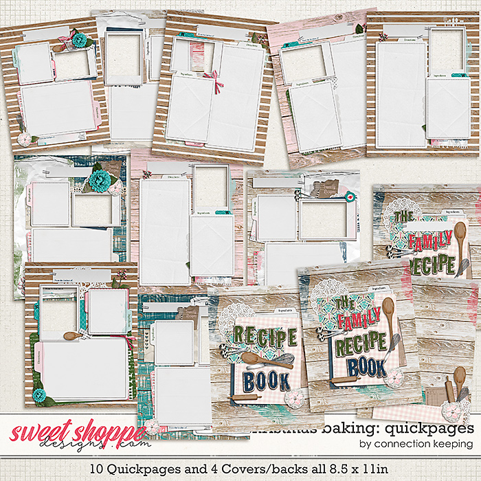 Adorable Christmas Baking Recipe Quick Pages by Connection Keeping