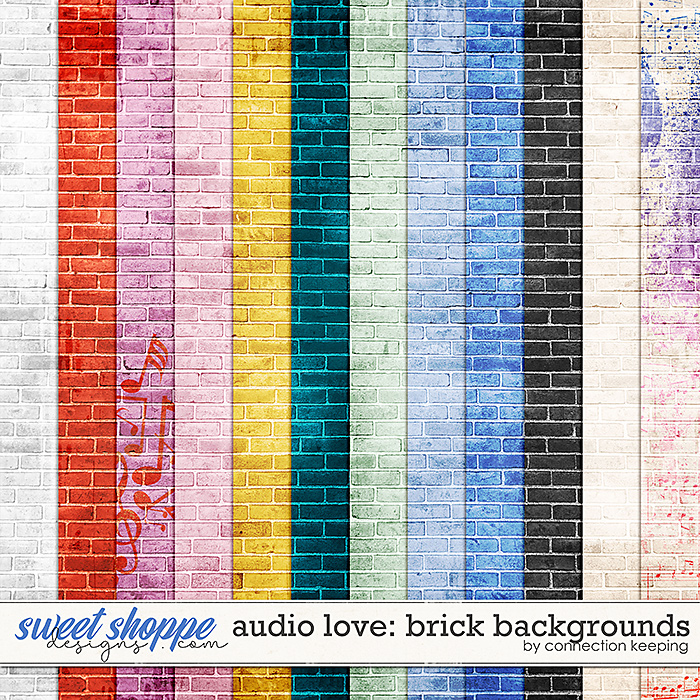 Audio Love Brick Backgrounds by Connection Keeping