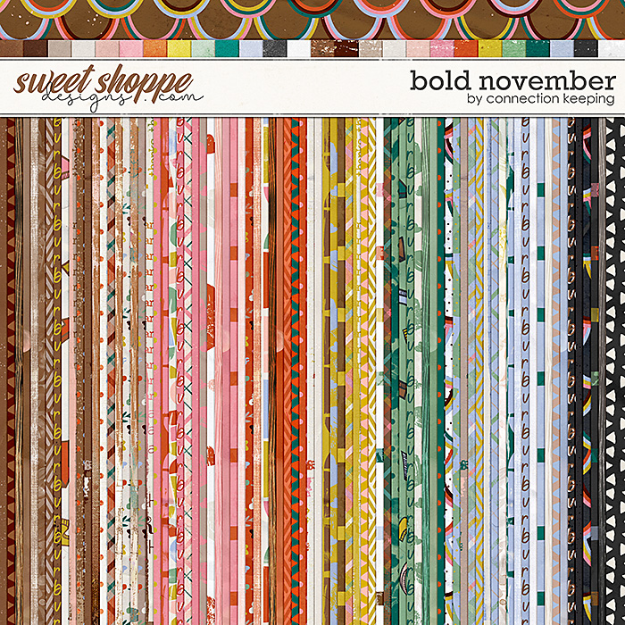 Bold November Papers by Connection Keeping