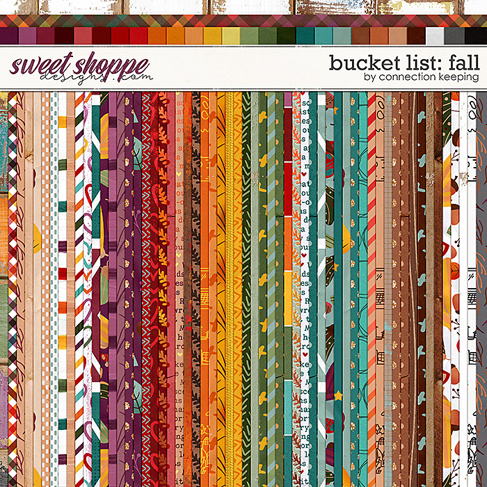 Bucket List: Fall Paper Pack by Connection Keeping